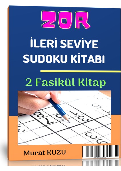 Sudoku İleri Seviye Bulmaca Fasikül Kitabı (2 Fasikül)