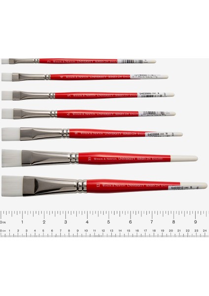 : University : 234 Serisi Kısa Sap Yassı Fırça No : 10 modelleri