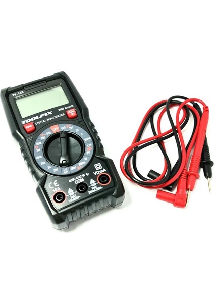 Toolfıx TF133 Işıklı Dijital Multimetre