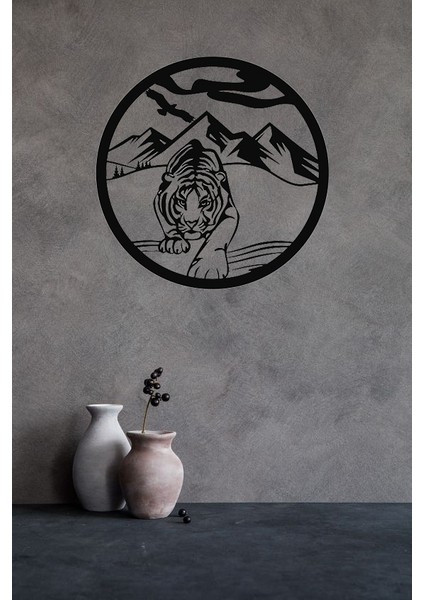 Kaplan Dağ Dekoratif Ahşap Mdf Tablo fiyatları