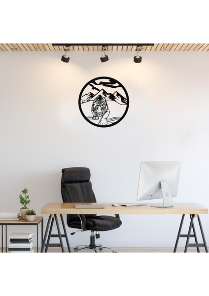 Kaplan Dağ Dekoratif Ahşap Mdf Tablo fırsatları