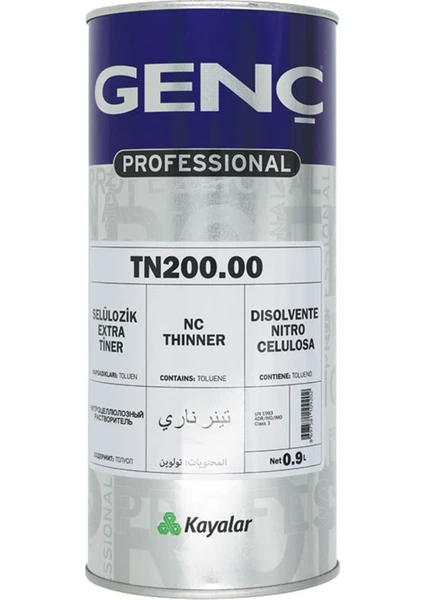 Selülozik Tiner 900 ml