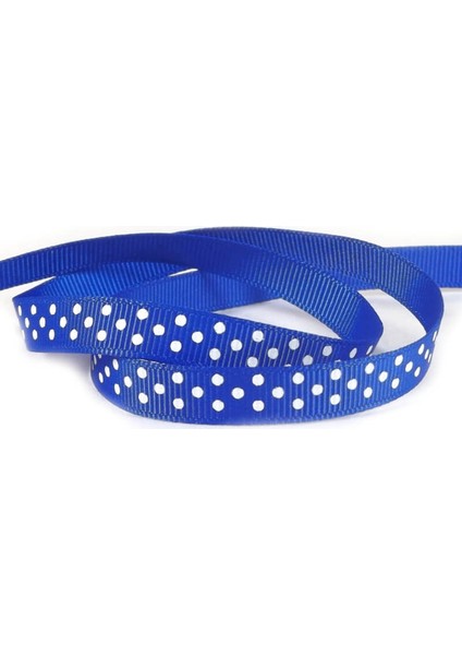 Grogren Kurdele, 1,0 cm x 23 mt - Puanlı MAVİ