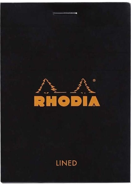 Basic A7 Çizgili Blok Defter 80 Sayfa Siyah