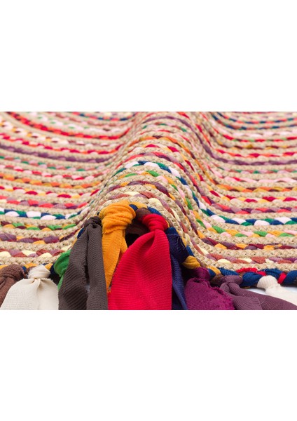 Patna Ptn 10 Multy Yuvarlak El Dokuma Örgü Hasır Kilim fiyatları