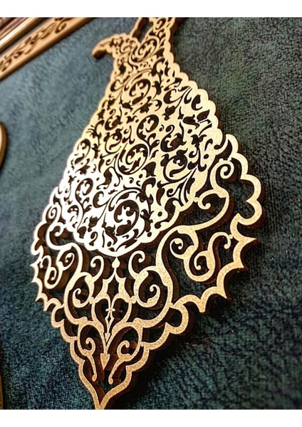 Pazar Islami Tablo 79X70 cm Naht Sanatı El Yapımı Dekoratif Çerçeveli ''subhanallah'' fırsatları