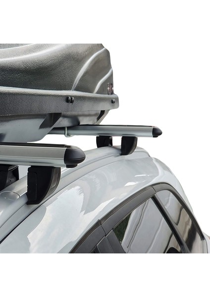 Peugeot 407 Sw Için Tavan Barı 2004 - 2011 Model - Gri