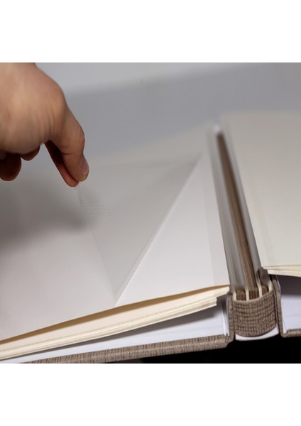 20 Yaprak 40 Sayfa Kutulu Koton Desenli Fotoğraf Albümü 16W20315 fiyatları