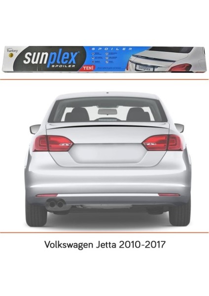 Jetta Bagaj Üstü Spoiler Piano Black Enjeksiyon Baskı 2010-2017