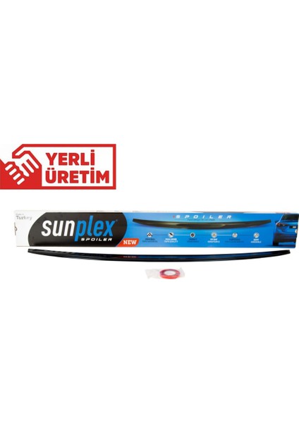 Passat B6 B7 B8 Bagaj Üstü Spoiler Piano Black Enjeksiyon Baskı