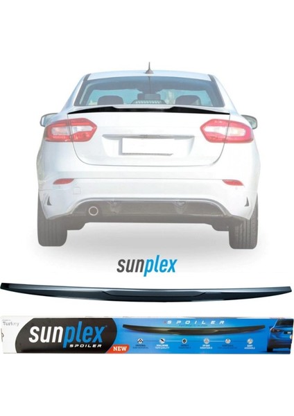 Renault Fluence Bagaj Üstü Spoiler Piano Black Enjeksiyon Baskı 2009-..