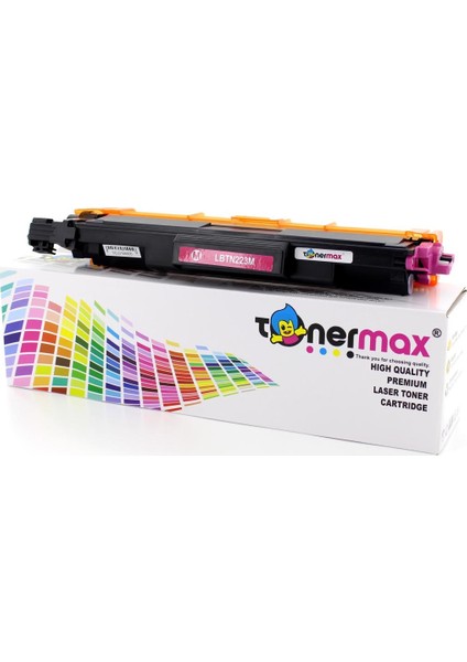 Brother TN223 /TN227 Kırmızı Muadil Toneri - Çipli / HL-L3210 / L3230 / L3270 / L3290 / MFC-L3710 / L3750 / L3770