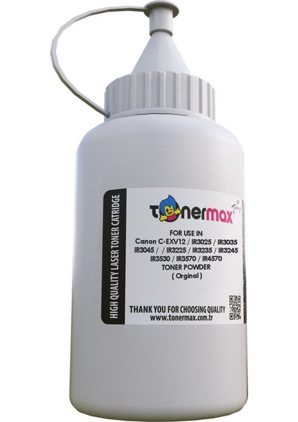 Canon C-EXV12 Toner Tozu 1000GR/ IR3025 / IR3035 / IR3045 / IR3225 / IR3235 / IR3245 / IR3530 / IR3570 / IR4570