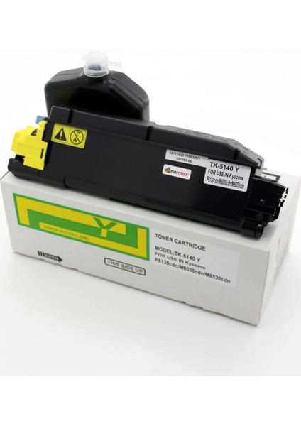 Kyocera TK-5140 Y / M6030 / M6530 / P6130 Sarı Muadil Toneri