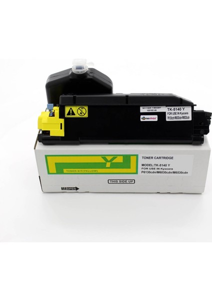 Kyocera TK-5140 Y / M6030 / M6530 / P6130 Sarı Muadil Toneri