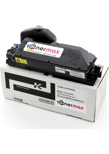 Kyocera TK-5140 Bk / M6030 / M6530 / P6130 Siyah Muadil Toneri fiyatları