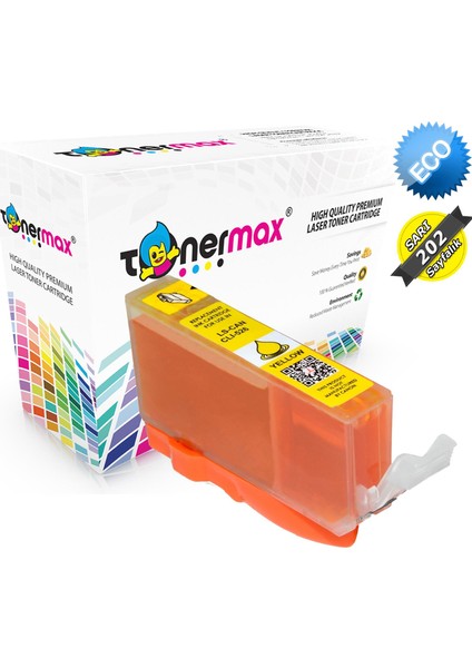 Canon PGI-525 Pgbk / CLİ-526 Cmyk Set Muadil Kartuş