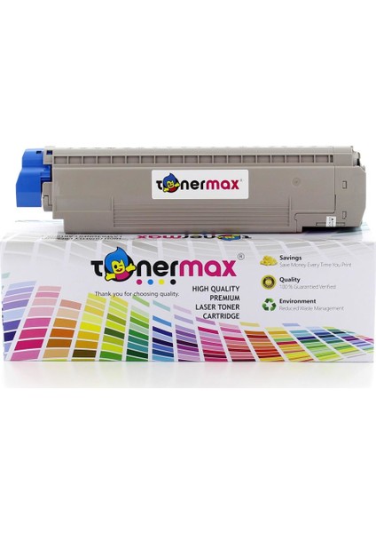 Oki 44643007 Mavi Muadil Toner / C801 / C821