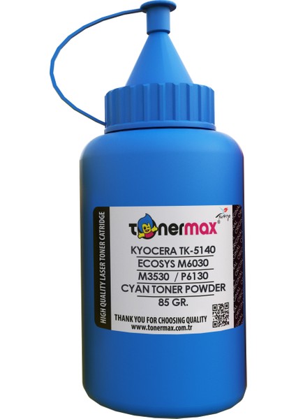 Kyocera TK-5140 Mavi Toner Tozu / M6030 / M6530 / P6130