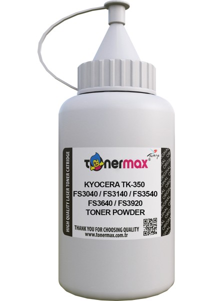 Kyocera Mita TK-350 Toner Tozu 500gr/ FS3040 / FS3140 / FS3540 / FS3640 / FS3920