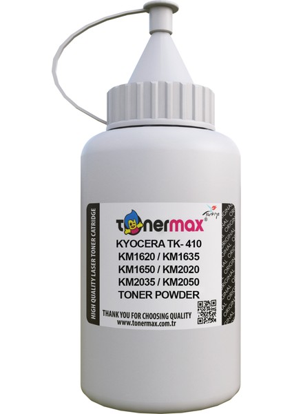 Kyocera Mita TK-410 / KM1620 / KM1635 / KM1650 / KM2020 / KM2035 / KM2050 Toner Tozu 500gr