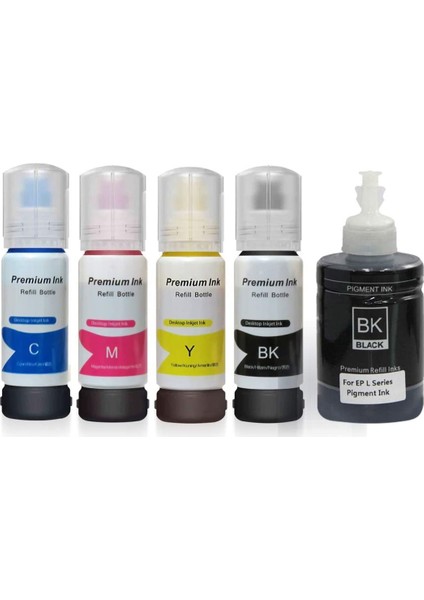 Epson 105 - 106 Muadil Mürekkep Set / Epson Ecotank L7160 - L7180