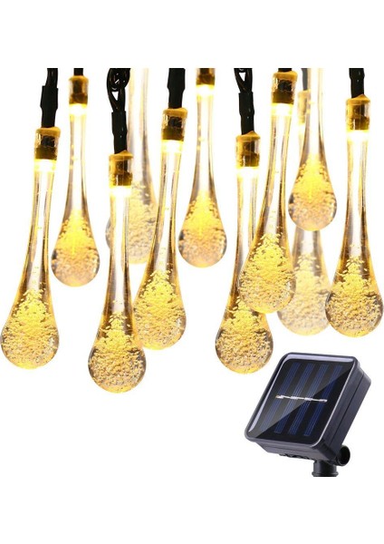 6 m Ipli Solar Güneş Enerjili Bahçe Işığı 30 LED Ampullü
