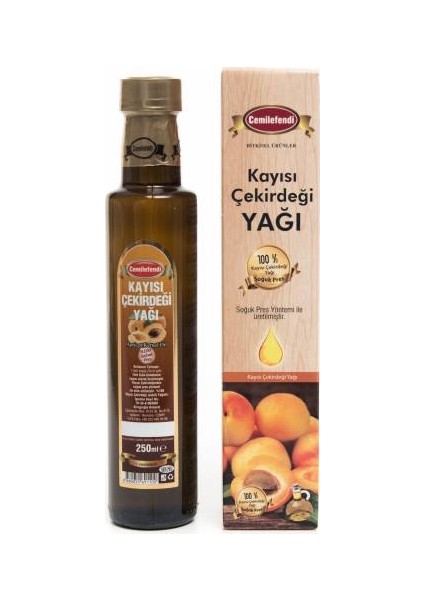 Cemilefendi Kayısı Çekirdeği Yağı 250 ml