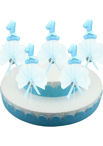 1 Yaş Lavantalı Çubuk Süs, Mavi, 30 Adet fiyatları