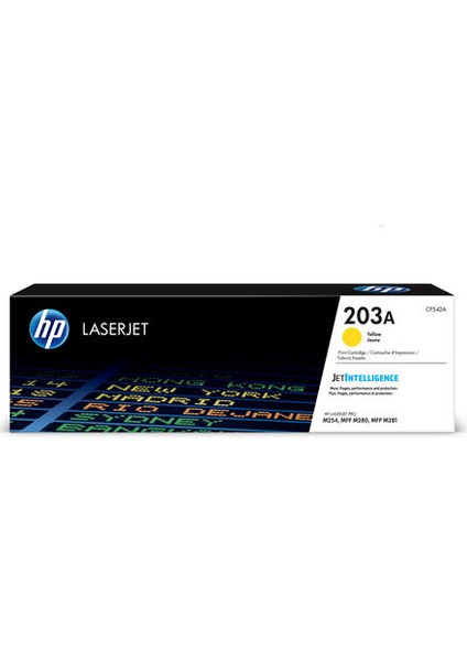203A Sarı / HP CF542A / HP Color Laserjet Pro M254/M280/M281