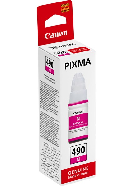 GI-490M Kırmızı Mürekkep 70 ml