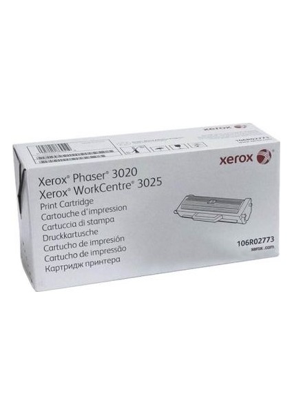 Phaser 3020 / WC3025 / 106R02773 Toner - 1500 Sayfa