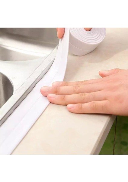 Su Sızdırmaz Geçirmez Bant Lavabo Küvet Kenar Bandı Küvet Duş 3.2 fırsatları
