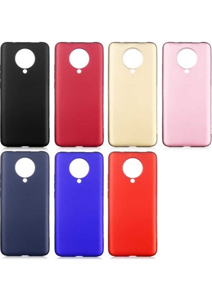 Xiaomi Poco F2 Pro Kılıf Klasik Mat Renkli Yumuşak Premier Silikon Lacivert modelleri