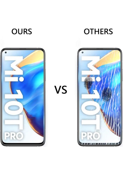 Xiaomi Mi 10T Pro Cam Ekran Koruyucu Temperli Şeffaf* modelleri
