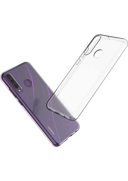 Case 4U Huawei Y6p Kılıf A+ Şeffaf Lüx Süper Yumuşak 0.3mm Ince Slim Silikon