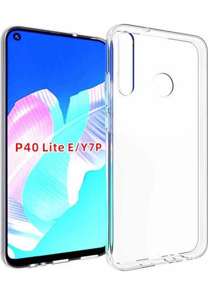 Case 4U Huawei P40 Lite E Kılıf A+ Şeffaf Lüx Süper Yumuşak 0.3mm Ince Slim Silikon