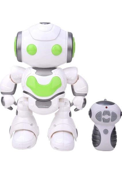 Uzaktan Kumandalı Işıklı Müzikli Dans Eden Akıllı Robot Yeşil A7367-J608-2 fiyatları