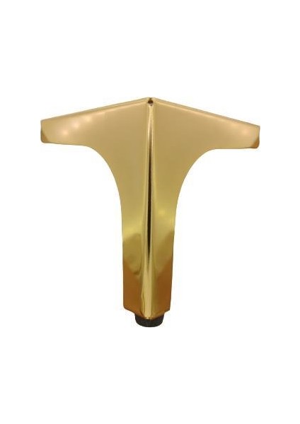 Dekor Metal Lükens Ayak Sarı 17 cm