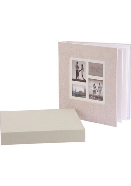 Koton Desenli 20 Yaprak [40 Sayfa] Yapışkanlı Fotoğraf Albümü