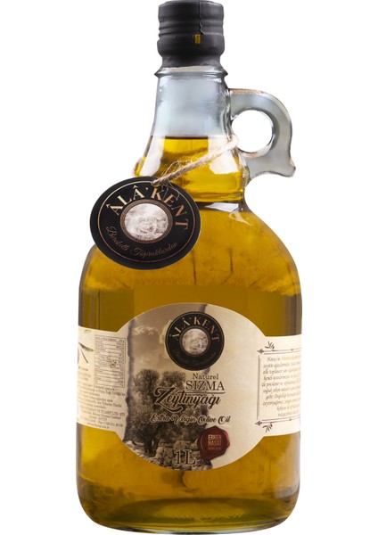 Erken Hasat Soğuk Sıkım Naturel Sızma Zeytinyağı 1 Lt