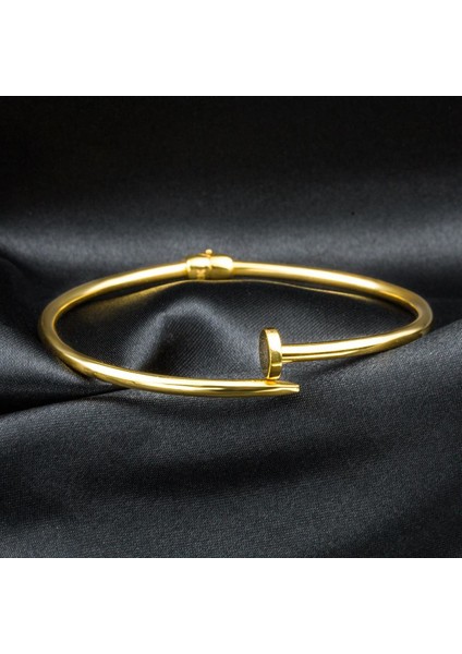 Çivi 14 Ayar Taşsız Altın Bilezik fırsatları