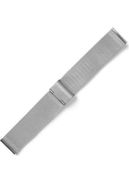Gümüş Gri Ince Örgü Hasır Çelik Saat Kordonu 14MM fiyatları