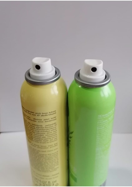 Sprey Kolonya Anti Septik 150 ml Büyük Boy Limon