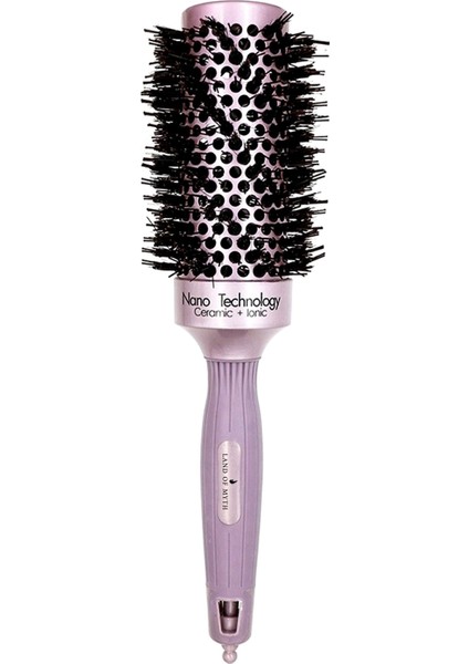 - LOM1180 Nano Teknoloji Seramik+İyonik, Termal Fön Saç Fırçası, Antistatik