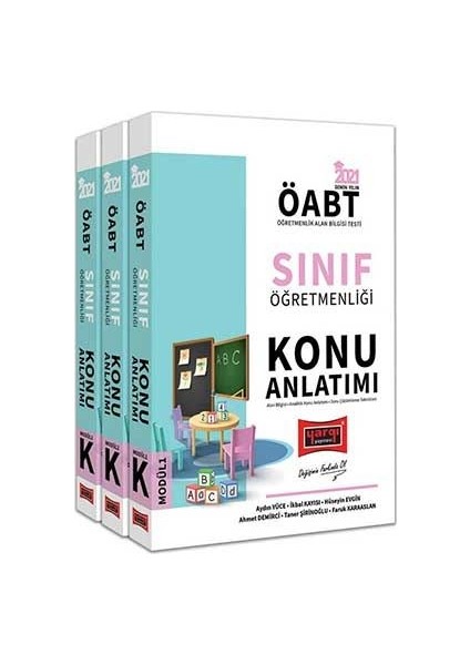 2021 ÖABT Sınıf Öğretmenliği Konu Anlatımlı Modüler Set