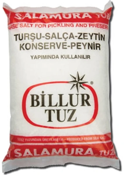 Billur Tuz Salamura Tuzu 3 kg