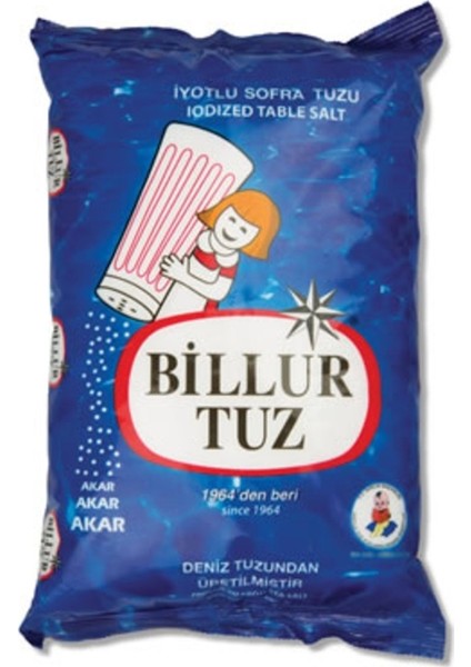 Rafine İyotlu Sofra Tuzu 750 gr