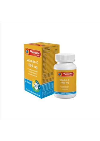 Pharmaton Phantome Vitamin C 100 Mg 30 Tablet