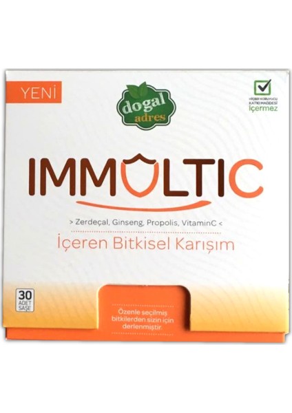 Immultıc Karışık Bitki Çayı 2 gr x 30'lu